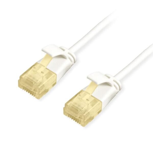 Cat.6A U/Utp Slim Patch  Cable, 0.5M, White