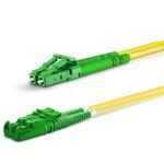 E2000/Apc To Lc/Apc Fiber  Cable, Sm, Duplex, 3.0M