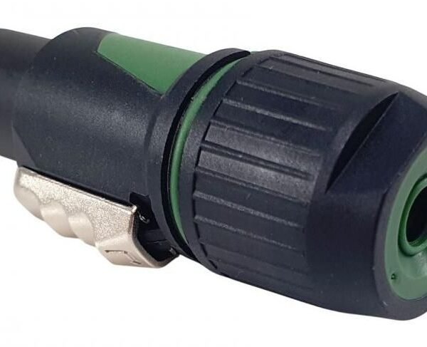 4-Pole Speakon Cable  Connector, Black