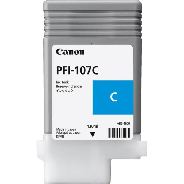 Pfi-107C Ink Cartridge  Original Cyan