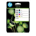 934 Black 935 CMY Ink  Cartridge 934 Black/935  Cyan/Magenta/Yellow 4-pack Original Ink Cartridges, Standard Yield,