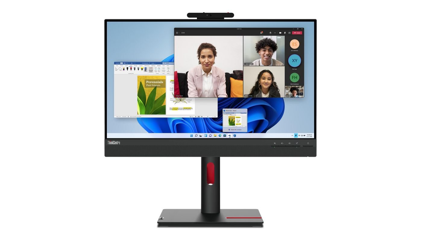 Img_37612098.jpg Thinkcentre Tiny-In-One 24 Led Display 60.5 Cm (23.8") 1920 X 1080 Pixels Full Hd Black - Image 1