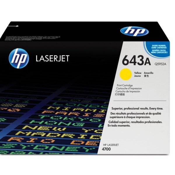 Toner Yellow Color 4700 Pages 10.000