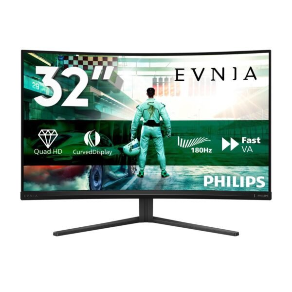 0L/00 Computer Monitor 80 Cm  (31.5") 2560 X 1440 Pixels  Quad Hd Lcd Black