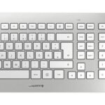 DW 8000 KEYBOARDundMOUS DW  8000, Standard, Wireless, DW  8000, Standard, Wireless, RF Wireless, QWERTZ, Silver,White, Mouse included