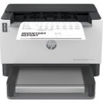 Laserjet Tank 1504W Printer,  Black And White, Printer For  Business, Print, Compact Size Energy Efficient Dualband Wi-Fi
