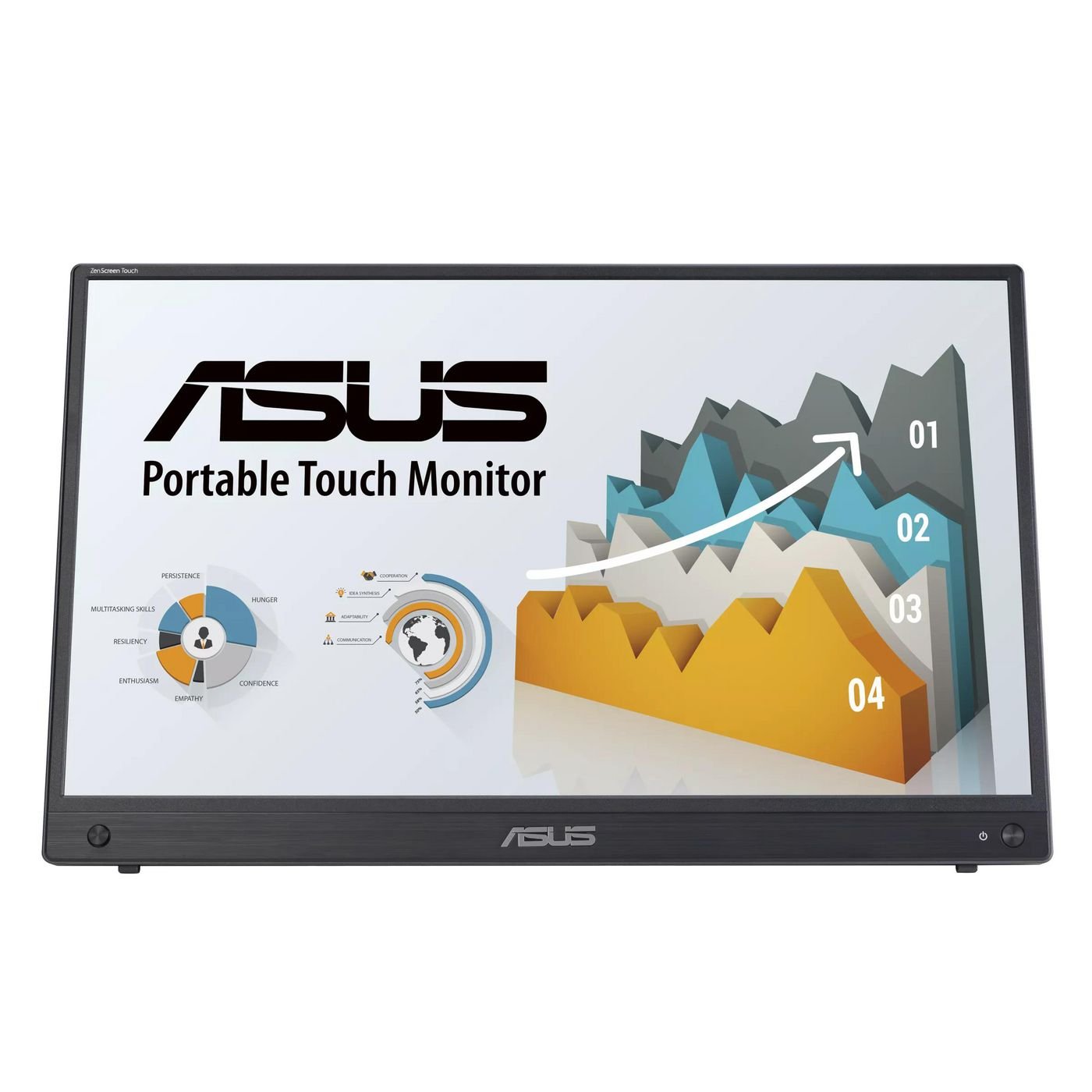 Img_37675353.jpg Zenscreen Mb16Amtr Computer Monitor 39.6 Cm (15.6") 1920 X 1080 Pixels Full Hd Lcd Touchscreen Black - Image 1