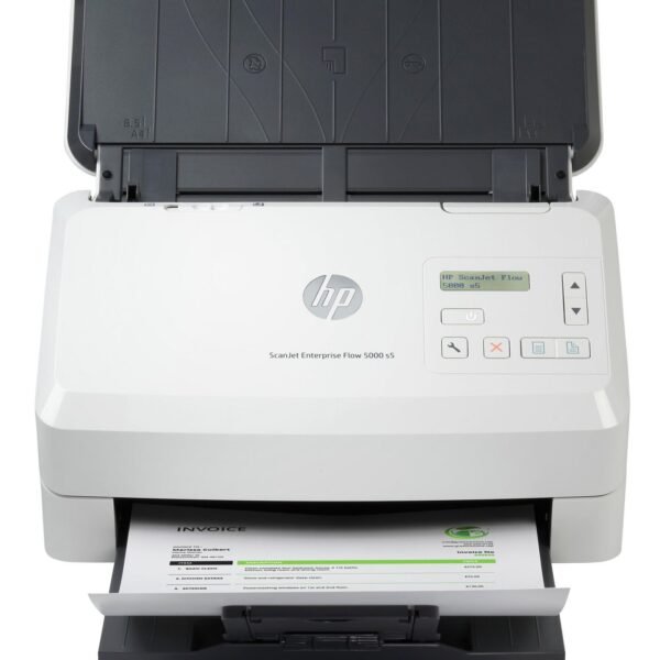 Scanjet Enterprise Flow 5000  S5 Sheet-Fed Scanner 600 X  600 Dpi A4 White