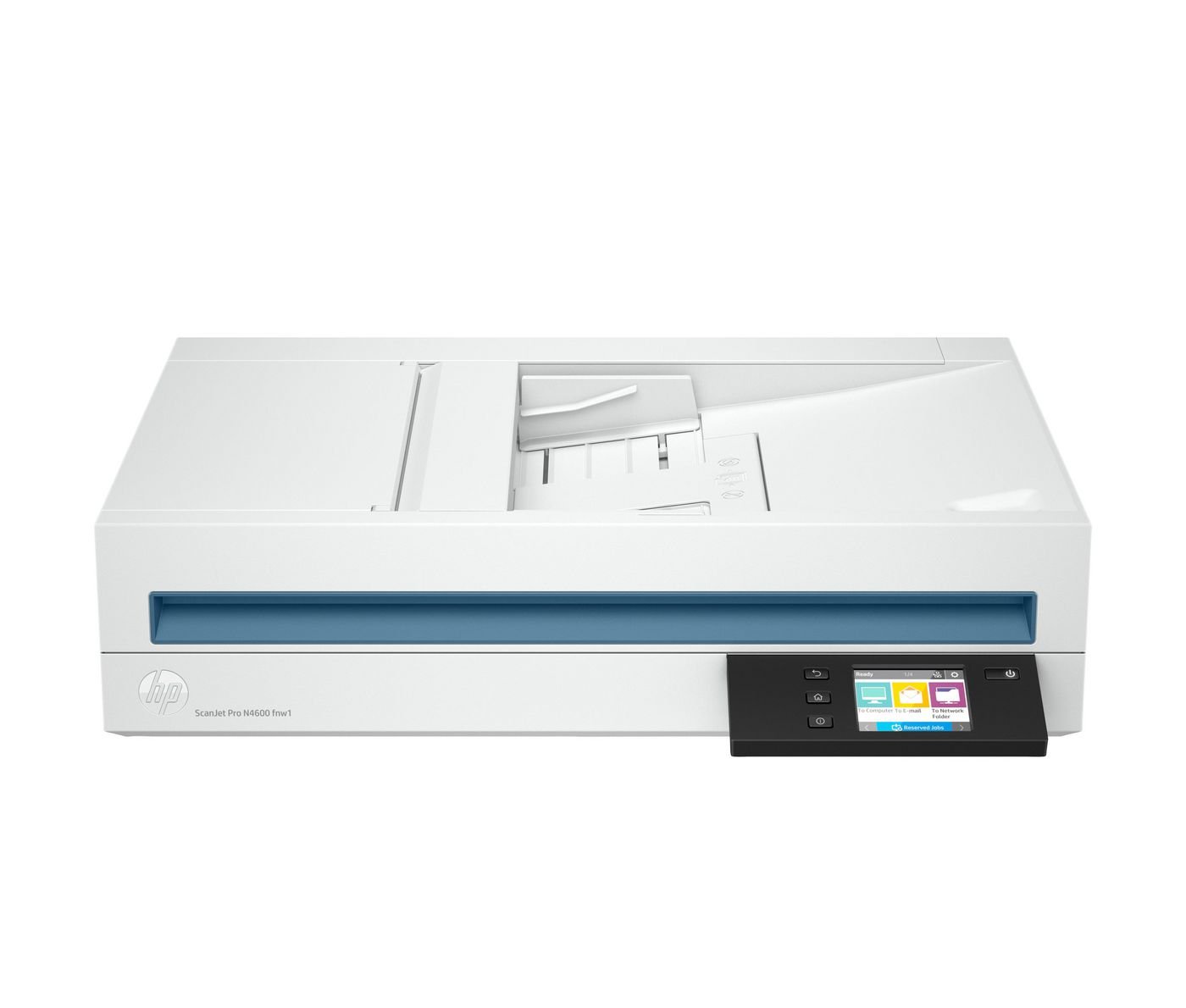 Img_37756037.jpg Scanjet Pro N4600 Fnw1 Flatbed & Adf Scanner 1200 X 1200 Dpi A5 White - Image 1