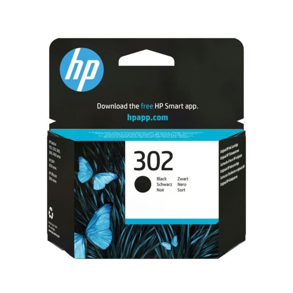 302 Black Original Ink  Cartridge