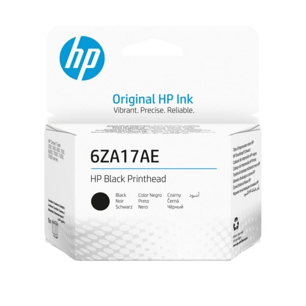 Black Printhead 6ZA17AE, HP Smart Tank  500/600-serie, HP Smart Tank Plus 550/570/650-serie, Thermal inkjet, Black,