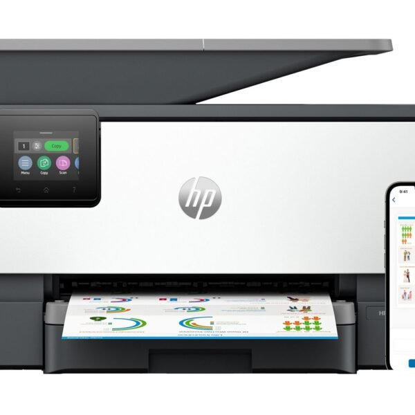 Officejet Pro Hp 9120E  All-In-One Printer, Color,  Printer For Small Medium Business, Print, Copy, Scan, Fax, Hp+ Hp Instant Ink
