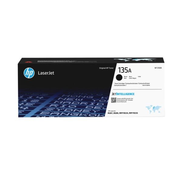 135A Black Original Laserjet  Toner Cartridge LaserJet 135A  Black Original Toner Cartridge, 1100 pages, Black, 1 pc(s)
