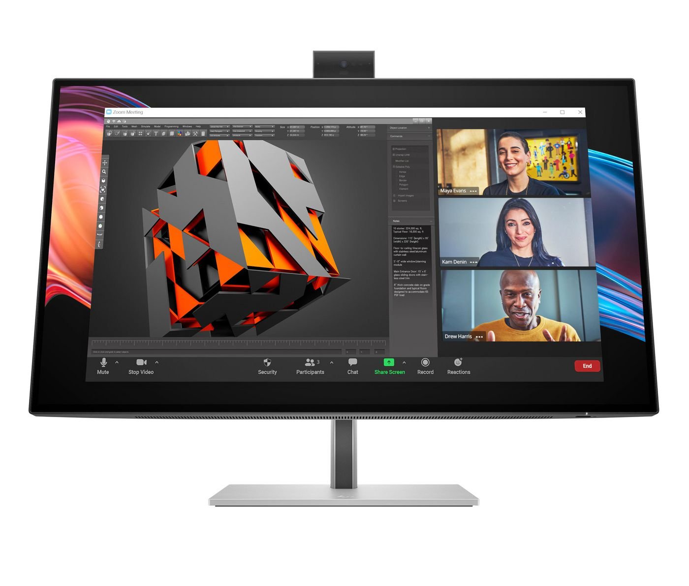 Img_37801378.jpg Series 7 Pro 27 inch 4K Conferencing Monitor - 727pm - Image 1