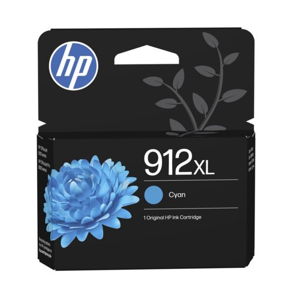 912XL High Yield Cyan Ink 912XL, Original,  Pigment-based ink, Cyan, HP, OfficeJet 8012 , OfficeJet 8014 , OfficeJet 8015 ,