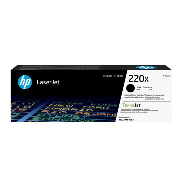 220X Black Original Laserjet  Toner Cartridge