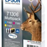 T1306 ink cartridge tri extra high capacity 3 x 10.1ml