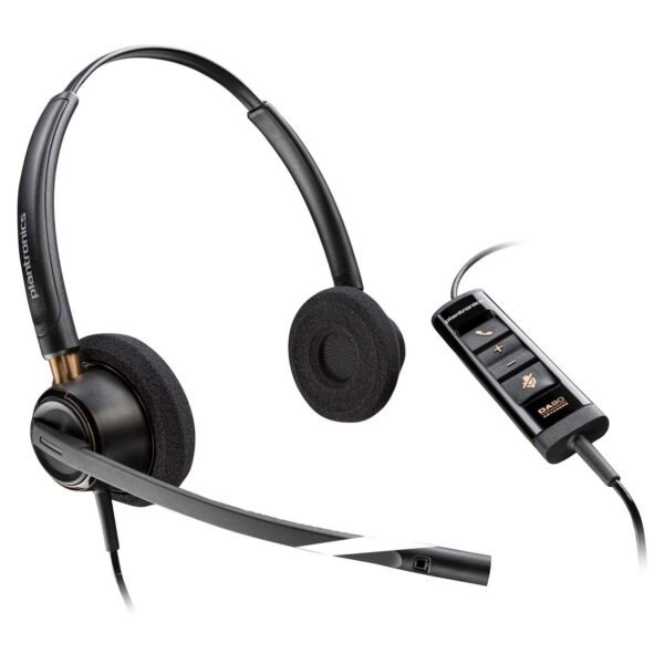 Headset EncorePro 525 M  Headset Wired Head-band  Office/Call center Black, (Microsoft)