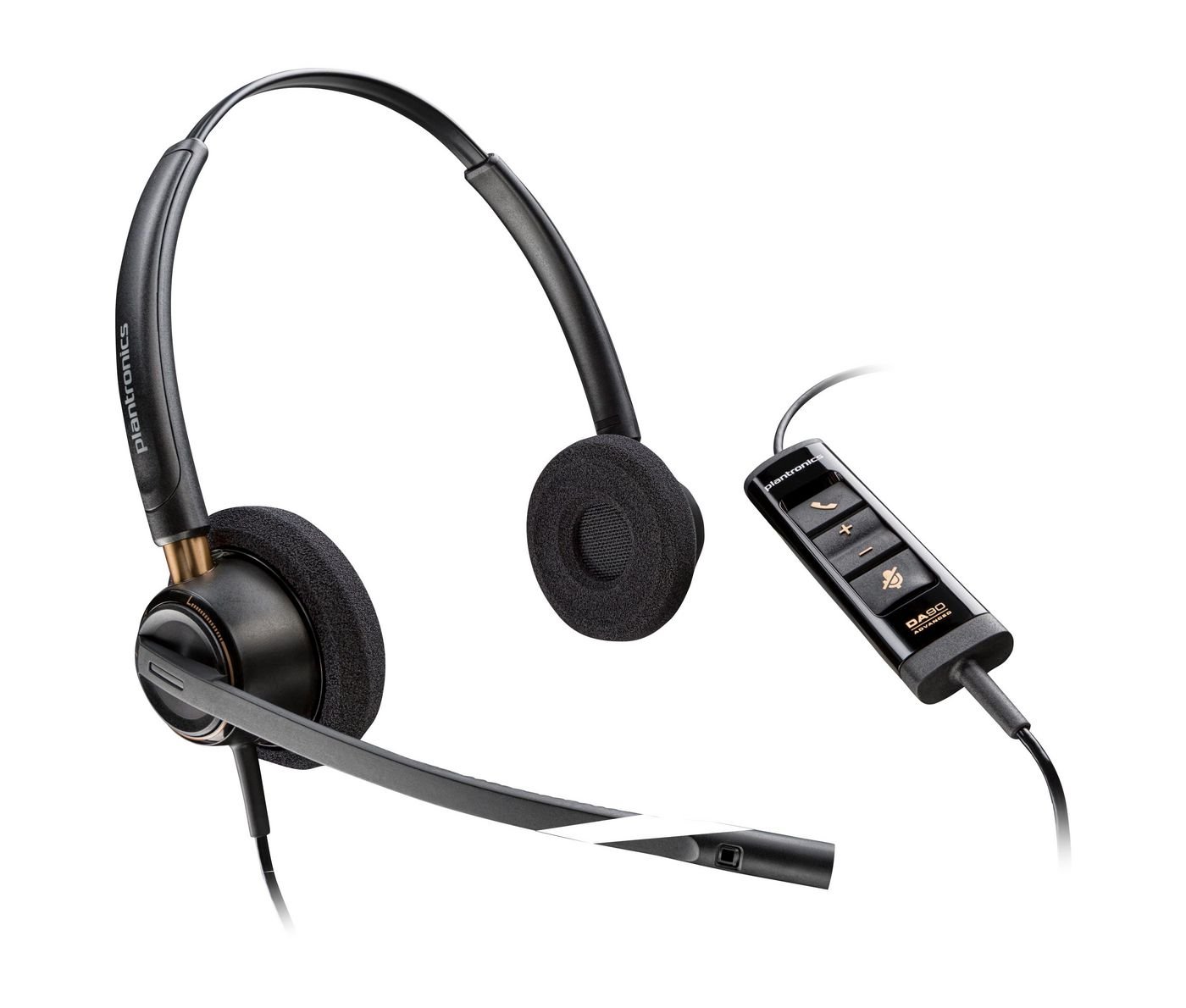 Img_37921598.jpg Headset EncorePro 525 M Headset Wired Head-band Office/Call center Black, (Microsoft) - Image 1