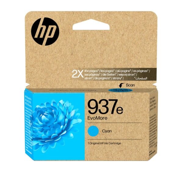 937E Evomore Cyan Original  Ink Cartridge