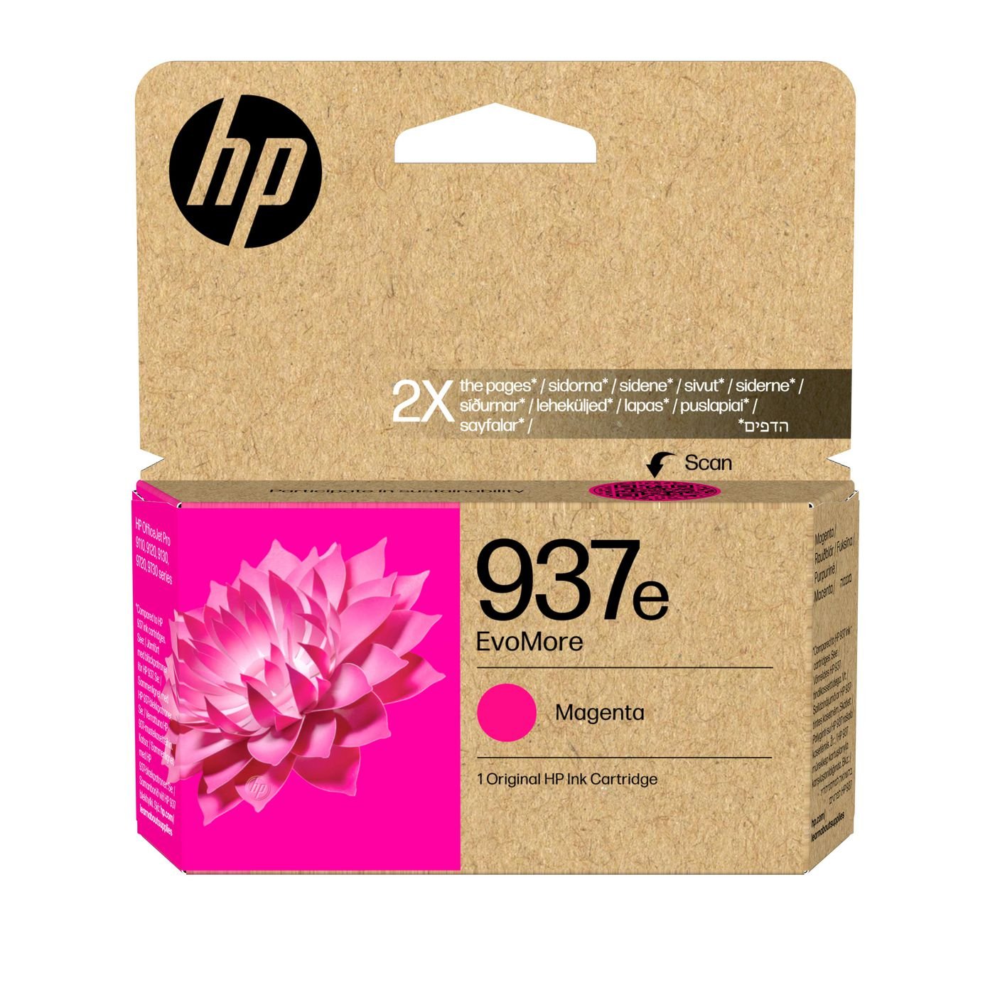 Img_37926051.jpg 937E Evomore Magenta Original Ink Cartridge - Image 1