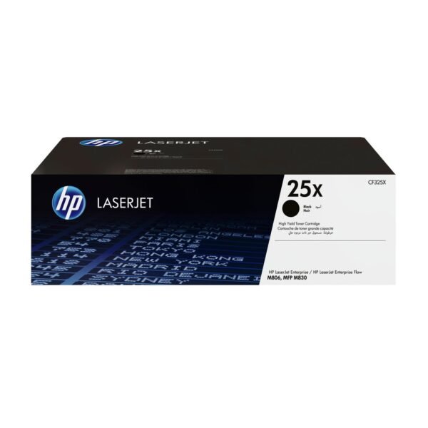Toner Black 25X 25X, 34500 pages, Black, 1  pc(s)