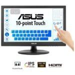169He Computer Monitor 39.6  Cm (15.6") 1920 X 1080 Pixels  Full Hd Led Touchscreen Tabletop Black