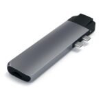 Alu Type-C Pro Hub w/ Ethernet dockingstation Space Grey