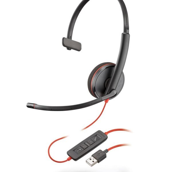 Blackwire C3210 USB Type-A Corded headset, monaural New version