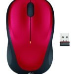 M235 Mouse, Wireless Red