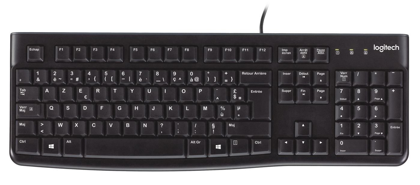 Img_9165758.jpg K120 Keyboard, French AZERTY - Image 1