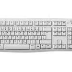 K120 Keyboard, German White