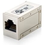 Modular coupler RJ45 / RJ45 Cat.6 Shielded Modular Inline  Coupler, RJ-45, RJ-45, Metallic