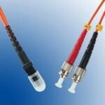 MTRJ/UPC-ST/UPC 5m OM1 Fibre  Patch Cable MM Duplex  OM1  OD: 2mm, 0.3dB Orange