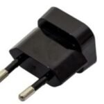 Cable Clip EU Plug EU, Type C (Europlug),  Black
