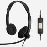 SC60 USB Lync Bin Headset SC 60 USB ML, Headset,  Head-band, Office/Call center, Black, Binaural, Digital