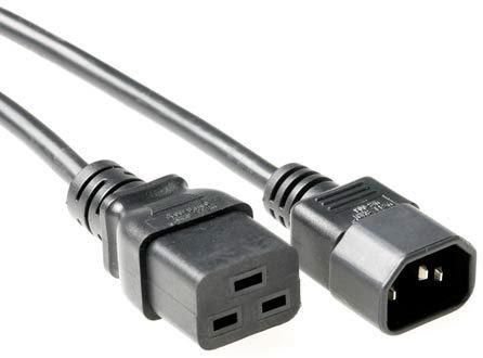 Img_9245501.jpg Power Cord C19-C14 5m Black Extension Cable,10A/250V H05VV-F3x1.00mm2 CU - Image 1