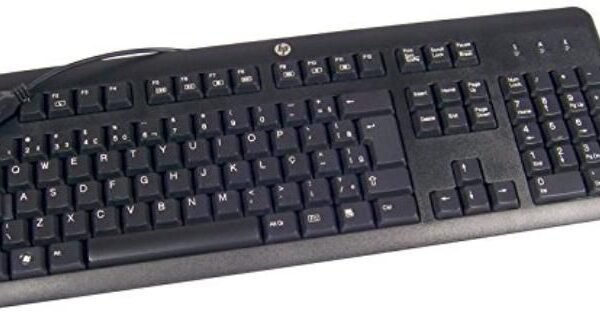 Usb Kb Me Swis 672647-113,  Full-size (100%), 672647-113,  Full-size (100%), Wired, USB, Membrane, Black