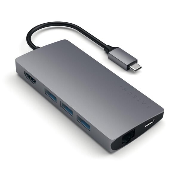 Multi-Port Adapter V2 Dock st. Multi-Port Adapter V2 Dock  st., USB 3.0 (3.1 Gen 1) Type-C, HDMI,RJ-45,USB 3.2 Gen 1 (3.1 Gen 1) Type-A,