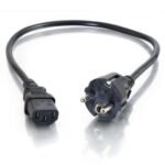 Power Cord EU 2M A6929301, 2 m, Male/Female,  C13 coupler, CEE7/7, Black - Image 2