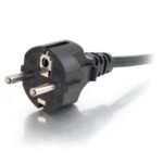 Power Cord EU 2M A6929301, 2 m, Male/Female,  C13 coupler, CEE7/7, Black - Image 4