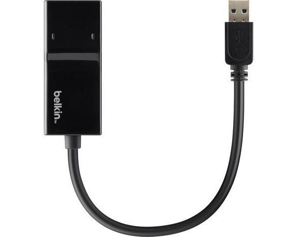 USB 3.0 Gigabit Ethernet Adap USB 3.0 / Gigabit Ethernet,  Wired, USB, Ethernet, Black