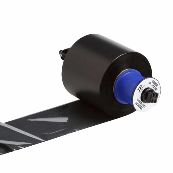 Black 4300 Series Thermal  Transfer Printer Ribbon for  i5100 and IP Series printers. 60 mm X 300 m Transfer Printer Ribbon - Brady IP
