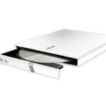 EXT SLIM USB LITE WHITE SDRW-08D2S-U Lite, White,  Tray, Horizontal, Desktop/Notebook, DVD?R/RW, USB 2.0