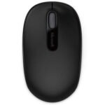 WL Mobile Mouse 1850 - Black 1850, Ambidextrous, Optical,  RF Wireless, 1000 DPI, Black