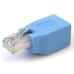 CISCO CONSOLE ROLLOVER ADAPTER Cisco Console Rollover  Adapter for RJ45 Ethernet Cable M/F, RJ45, RJ45, Male/Female, Blue