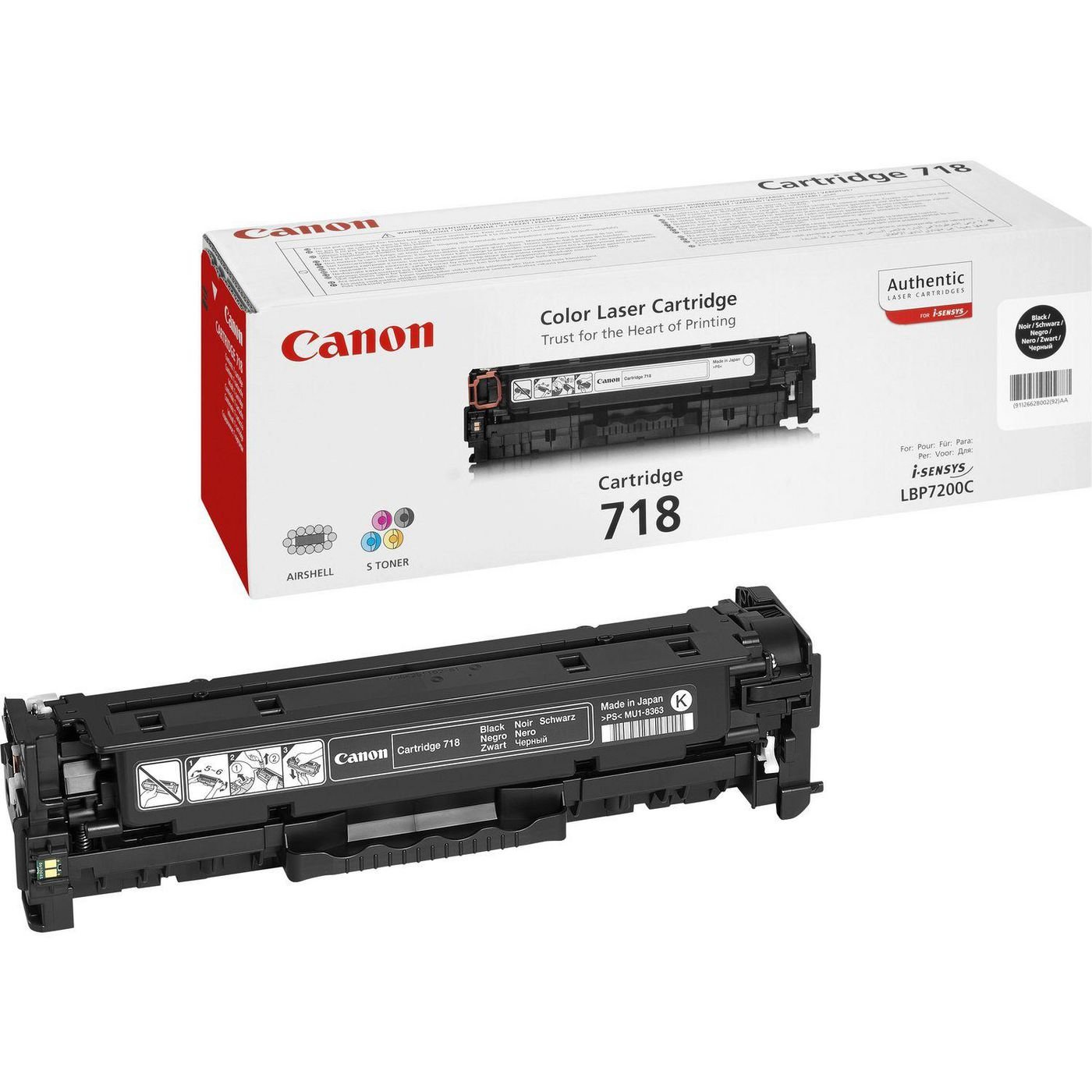 Img_9405224.jpg Toner Black 718 Pages 3.400 - Image 1