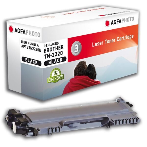 Toner BK, rpl TN-2220 Black, Pages 2.600