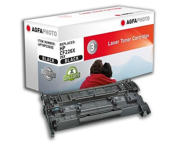 Toner Black Pages 9.000 Replaces CF226X