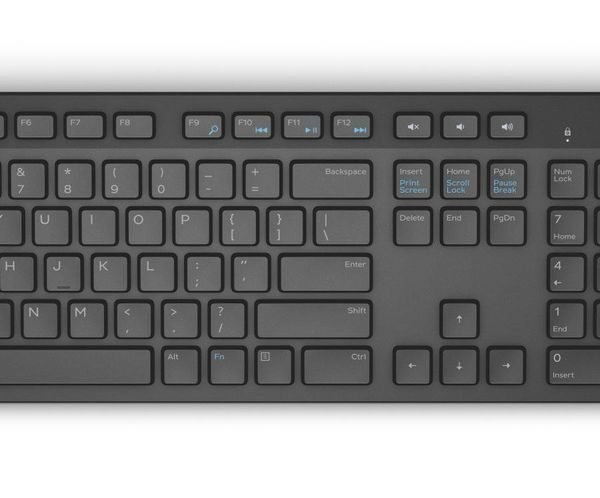 Keyboard/Mouse (ENGLISH UK) Wireless Black KM636
